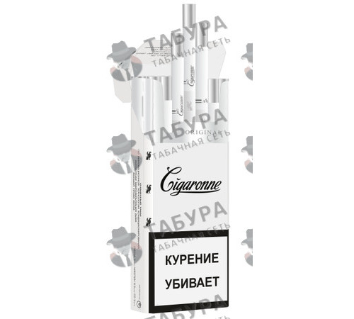 Сигареты Cigaronne Super Slims White