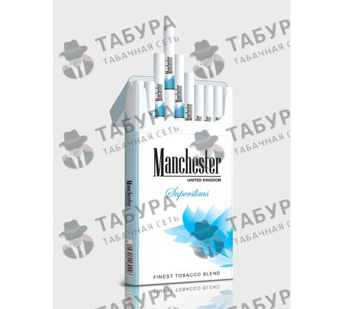 Сигареты Manchester Superslims Blue